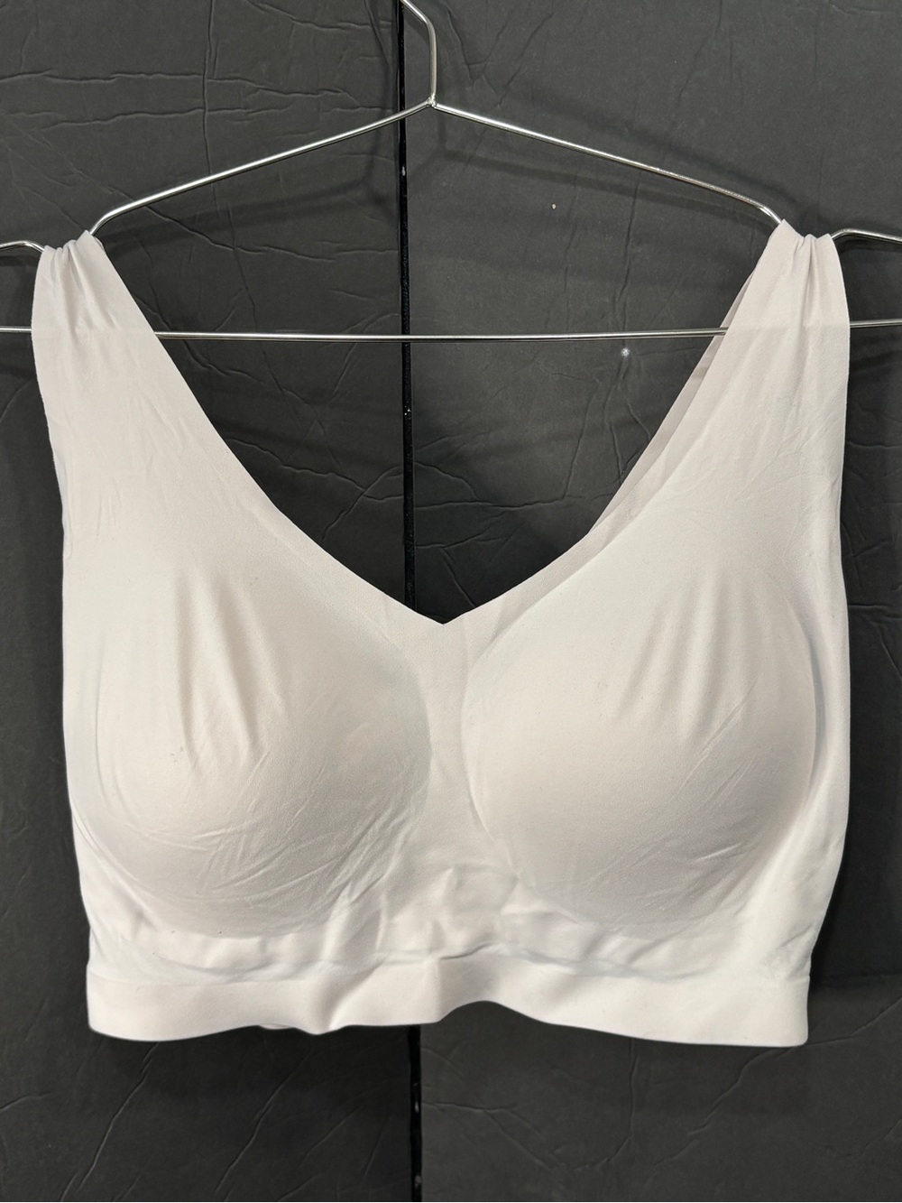 Soma Pale Pink Seamless V-Neck Comfort Bralette EUC - Picture 2 of 4